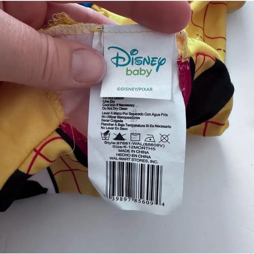 Disney Toy Story Woody Costume - 6-12 Months - Deluxe - Picture 8 of 8
